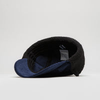 The Trilogy Tapes Cord Earflap Cap in Navy thumbnail