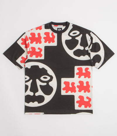 The Trilogy Tapes Cross Head T-Shirt in Black