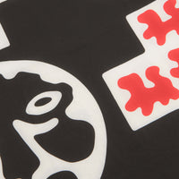 The Trilogy Tapes Cross Head T-Shirt in Black thumbnail