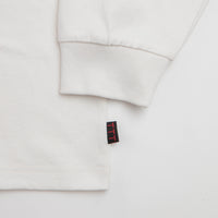The Trilogy Tapes Double Headed Long Sleeve T-Shirt in White thumbnail