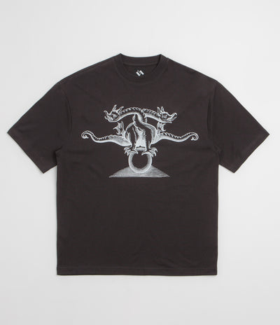 The Trilogy Tapes Dragons T-Shirt in Black