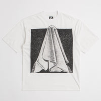 The Trilogy Tapes Drapery T-Shirt in White thumbnail
