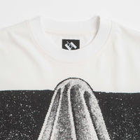 The Trilogy Tapes Drapery T-Shirt in White thumbnail