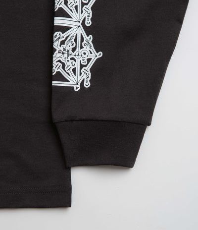 The Trilogy Tapes Envelope Goat Long Sleeve T-Shirt in Black