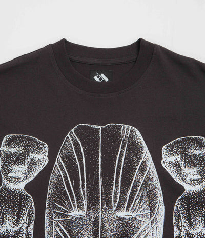 The Trilogy Tapes Face Figures Hands T-Shirt in Black