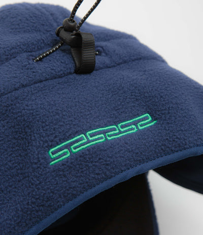 The Trilogy Tapes Fleece Cap in Blue