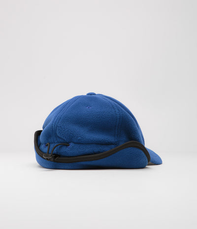 The Trilogy Tapes Fleece Diamond Cap in Blue