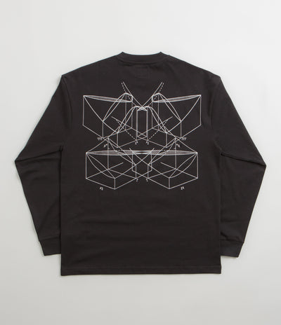 The Trilogy Tapes Graph Long Sleeve T-Shirt - Black
