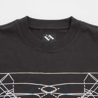 The Trilogy Tapes Graph Long Sleeve T-Shirt - Black thumbnail