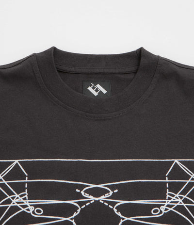 The Trilogy Tapes Graph Long Sleeve T-Shirt - Black