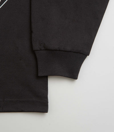The Trilogy Tapes Graph Long Sleeve T-Shirt - Black