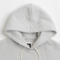 The Trilogy Tapes Heart Hoodie in Heather Grey thumbnail