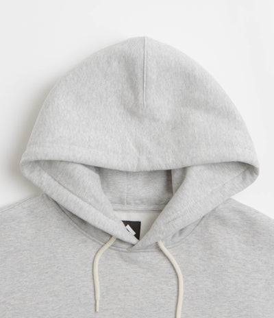 The Trilogy Tapes Heart Hoodie in Heather Grey