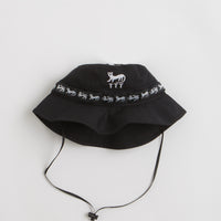 The Trilogy Tapes Lion Boonie Hat in Black thumbnail