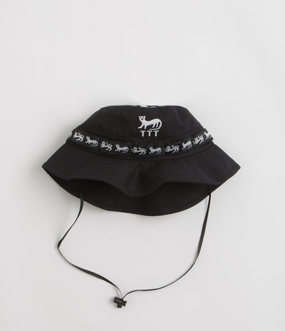 The Trilogy Tapes Lion Boonie Hat in Black