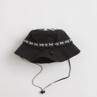 The Trilogy Tapes Lion Boonie Hat in Black thumbnail