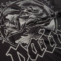 The Trilogy Tapes Man In Bubble With Pain T-Shirt in Black thumbnail