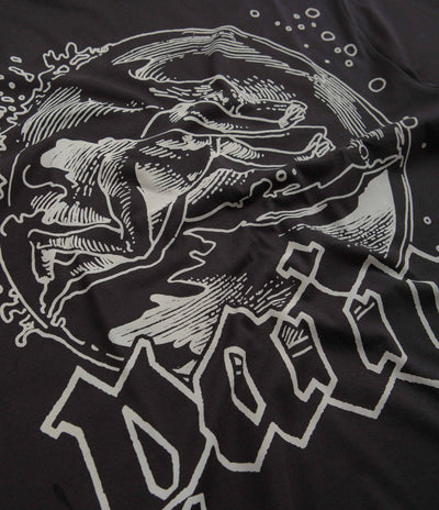 The Trilogy Tapes Man In Bubble With Pain T-Shirt in Black