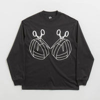 The Trilogy Tapes Mobius Band Long Sleeve T-Shirt in Black thumbnail