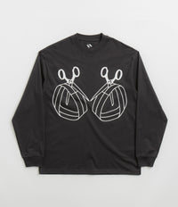 The Trilogy Tapes Mobius Band Long Sleeve T-Shirt in Black