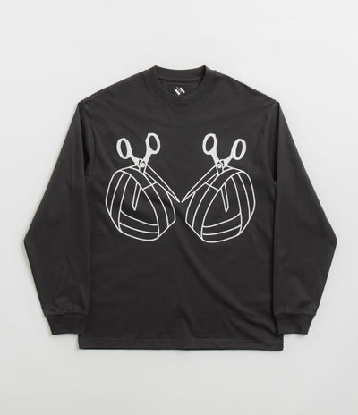 The Trilogy Tapes Mobius Band Long Sleeve T-Shirt in Black
