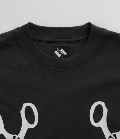 The Trilogy Tapes Mobius Band Long Sleeve T-Shirt in Black