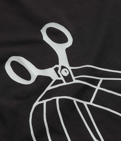 The Trilogy Tapes Mobius Band Long Sleeve T-Shirt in Black