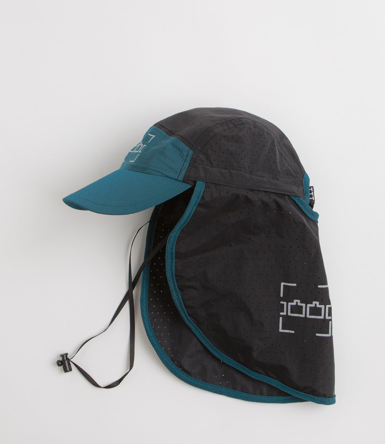 帽子 The Trilogy Tapes Neck cape trail cap TTT NECK CAPE TRAIL CAP BLUE / BLACK – RAMBLE