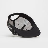 The Trilogy Tapes Pain All-Over Mesh Trucker Cap in Black thumbnail