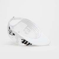 The Trilogy Tapes Pain All-Over Mesh Trucker Cap in White thumbnail