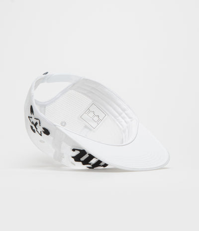 The Trilogy Tapes Pain All-Over Mesh Trucker Cap in White
