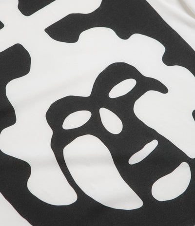 The Trilogy Tapes Screwhead Long Sleeve T-Shirt in White