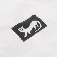 The Trilogy Tapes Screwhead Long Sleeve T-Shirt in White thumbnail