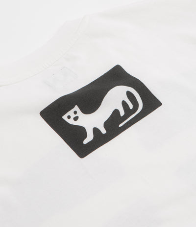 The Trilogy Tapes Screwhead Long Sleeve T-Shirt in White