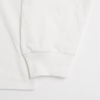 The Trilogy Tapes Screwhead Long Sleeve T-Shirt in White thumbnail