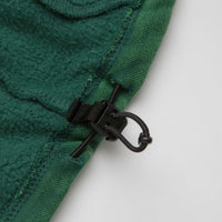 The Trilogy Tapes Spray Funnel Neck Jacket in Sea Moss Green and Back thumbnail