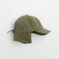 The Trilogy Tapes Trapper Cap in Olive thumbnail