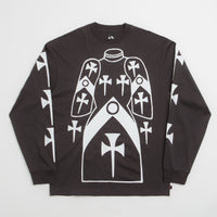 The Trilogy Tapes Tunic Long Sleeve T-Shirt in Black thumbnail