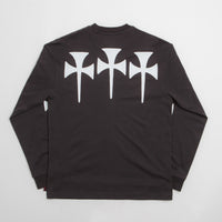 The Trilogy Tapes Tunic Long Sleeve T-Shirt in Black thumbnail