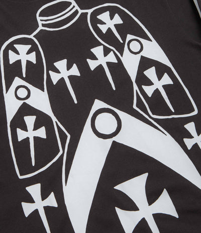 The Trilogy Tapes Tunic Long Sleeve T-Shirt in Black