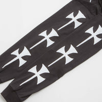 The Trilogy Tapes Tunic Long Sleeve T-Shirt in Black thumbnail