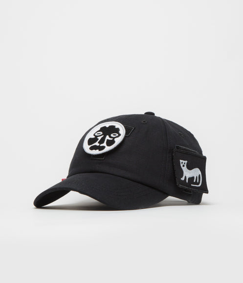 The Trilogy Tapes Velcro Patch Cap - Black