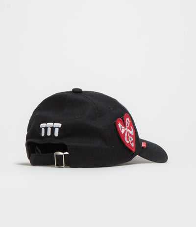The Trilogy Tapes Velcro Patch Cap in Black