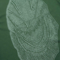 The Trilogy Tapes Visitor Long Sleeve T-Shirt in Green thumbnail