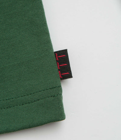 The Trilogy Tapes Visitor Long Sleeve T-Shirt in Green