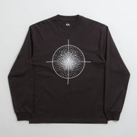 The Trilogy Tapes Winter Glassworks Long Sleeve T-Shirt in Black thumbnail