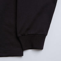 The Trilogy Tapes Winter Glassworks Long Sleeve T-Shirt in Black thumbnail