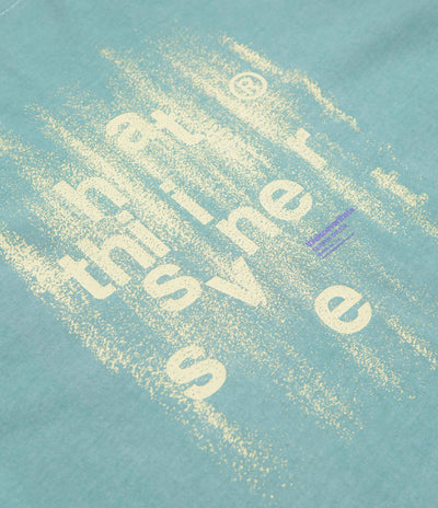 thisisneverthat Brushed Paint T-Shirt in Emerald