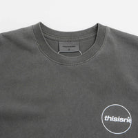 thisisneverthat C-Logo T-Shirt in Charcoal thumbnail