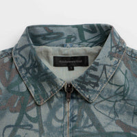 thisisneverthat Denim Blouson Jacket - Script thumbnail